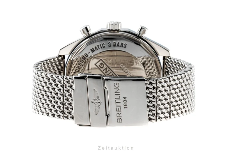 Breitling Chrono-Matic chronograph steel automatic men's watch A14360 LP: 5180EUR [2300642]