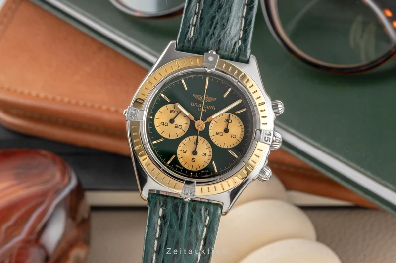 Breitling Callisto steel / gold manual winding men's watch D11047 [2300290]