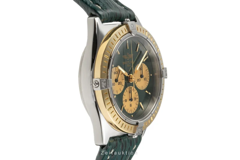 Breitling Callisto steel / gold manual winding men's watch D11047 [2300290]