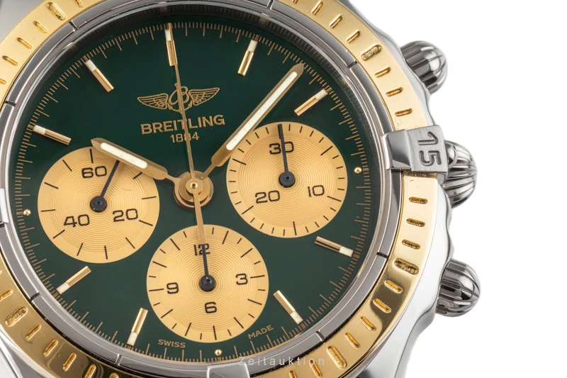 Breitling Callisto steel / gold manual winding men's watch D11047 [2300290]