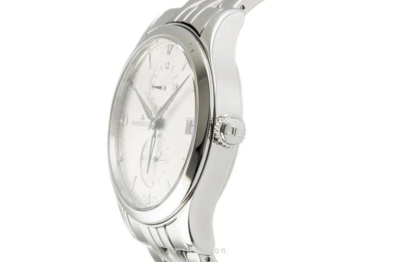 Jaeger LeCoultre Master Hometime steel automatic men's watch 174.8.05.S LP: 9100EUR [2300219]