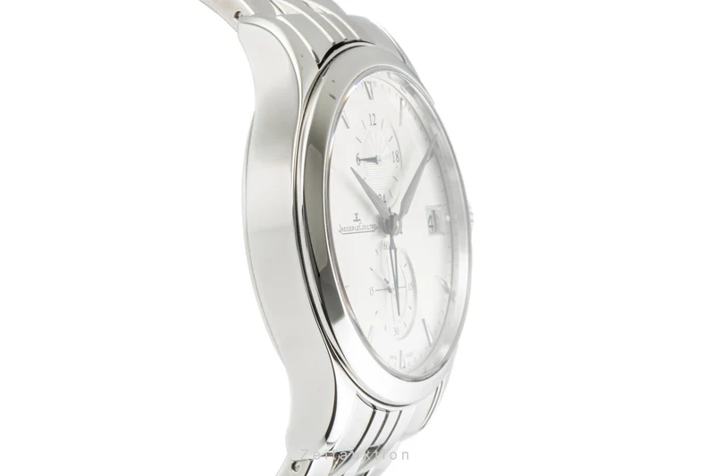 Jaeger LeCoultre Master Hometime steel automatic men's watch 174.8.05.S LP: 9100EUR [2300219]