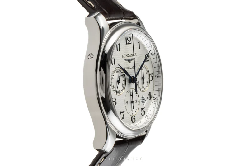 Longines Master Collection chronograph steel automatic men's watch L27594785 LP: 3300EUR [2300195]