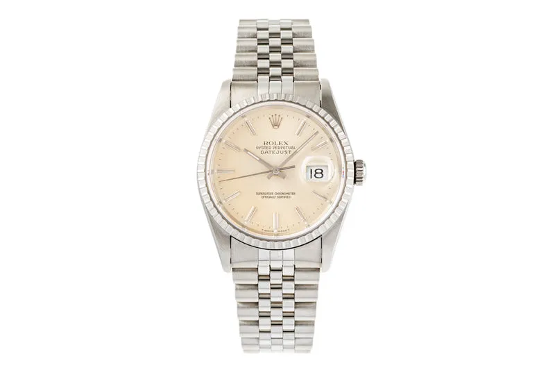 Rolex Datejust steel automatic men's watch 16220 LP: 8750EUR [2300150]