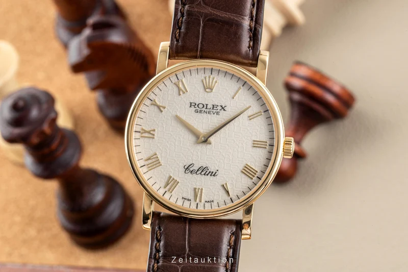Rolex Cellini 18 ct gold manual winding men's watch 5115 [2300145]
