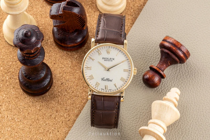 Rolex Cellini 18 ct gold manual winding men's watch 5115 [2300145]