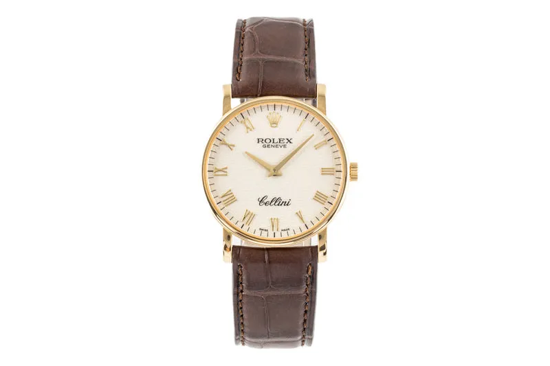 Rolex Cellini 18 ct gold manual winding men's watch 5115 [2300145]