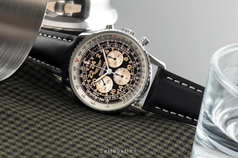 Breitling Navitimer Cosmonaute chronograph steel manual winding men's watch A12019 LP: 10550EUR [2300141]
