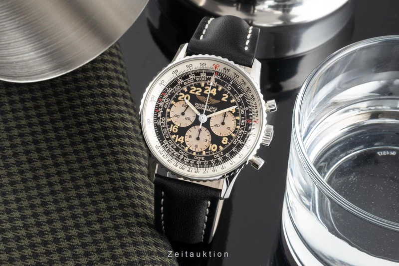 Breitling Navitimer Cosmonaute chronograph steel manual winding men's watch A12019 LP: 10550EUR [2300141]
