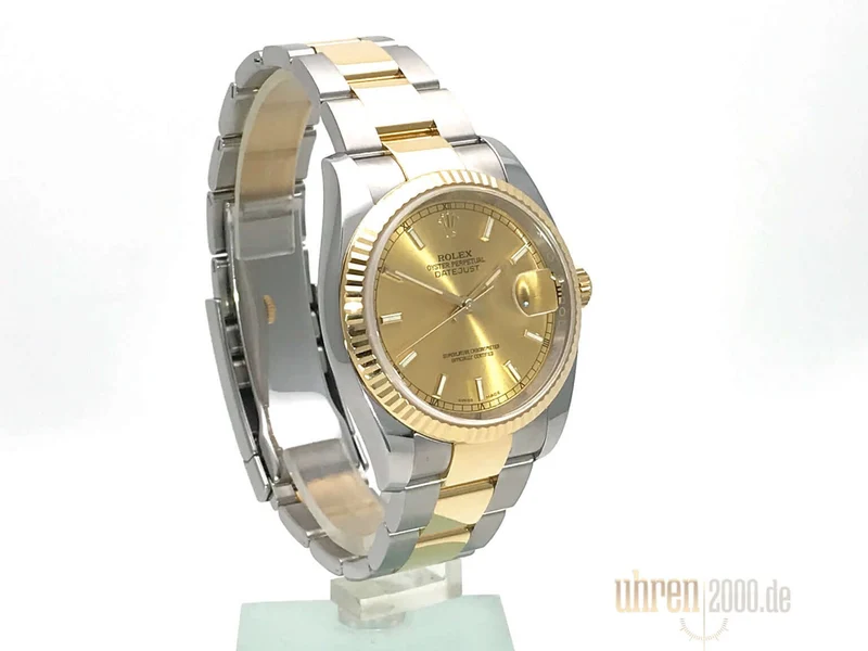 Rolex Datejust 36 116233 Champagnerfarben ungetragen aus 2018