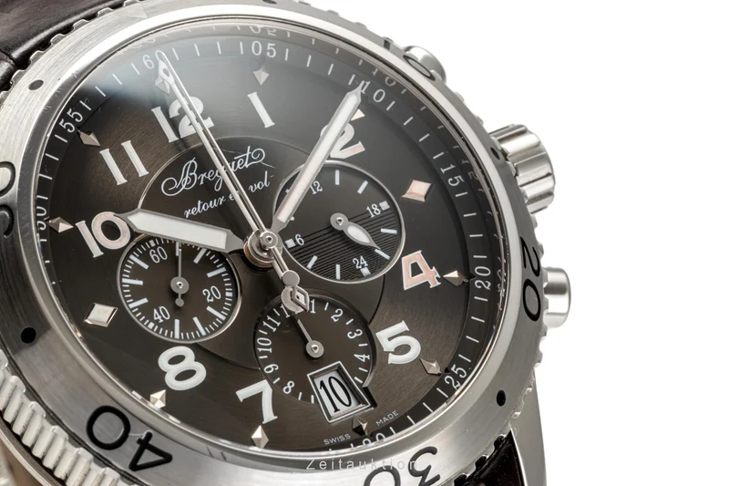 Breguet Type XXI chronograph steel automatic men's watch 3810 [2302128]