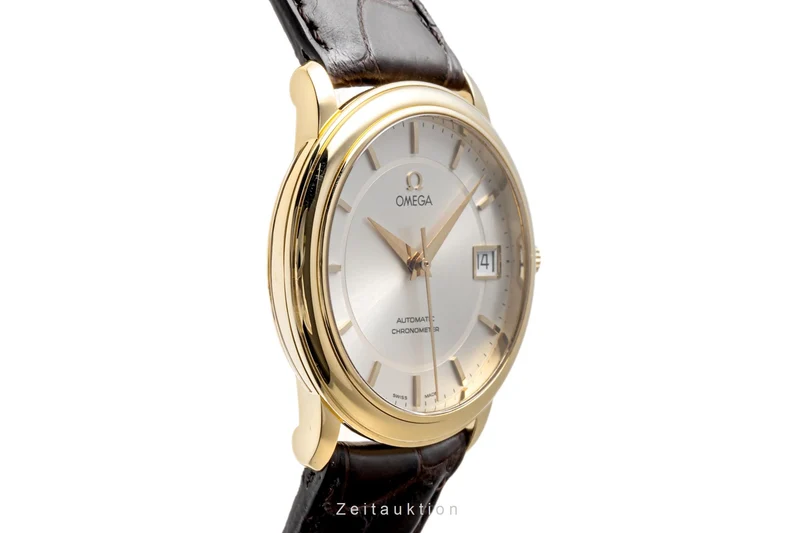 Omega De Ville 18 ct gold automatic men's watch 4600.31 168.1050 LP: 9300EUR [2302122]