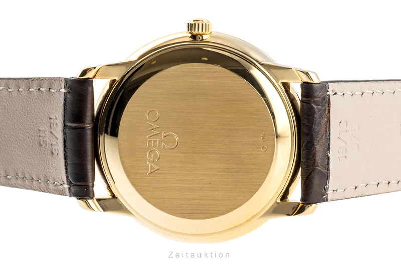 Omega De Ville 18 ct gold automatic men's watch 4600.31 168.1050 LP: 9300EUR [2302122]