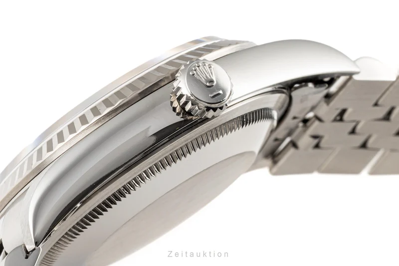Rolex Datejust steel / white gold automatic men's watch 16234 LP: 8750EUR [2302099]