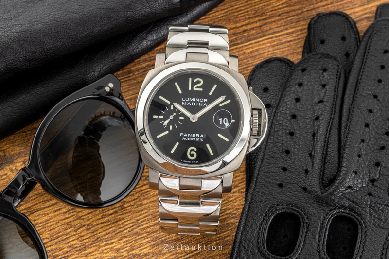 Panerai Luminor Marina titanium automatic men's watch PAM00091, OP6558 LP: 9700EUR [2302082]