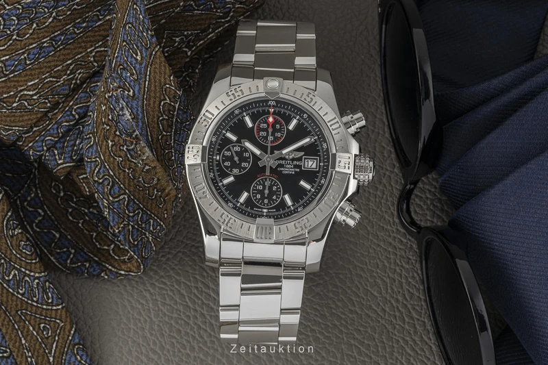 Breitling Avenger II chronograph steel automatic men's watch A13381 [2302070]