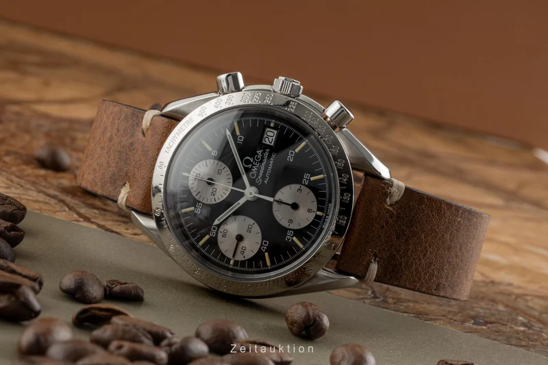 Omega Speedmaster chronograph steel automatic men's watch 175.0043, 375.0043, 3511.50.00 LP: 5600EUR [2302051]