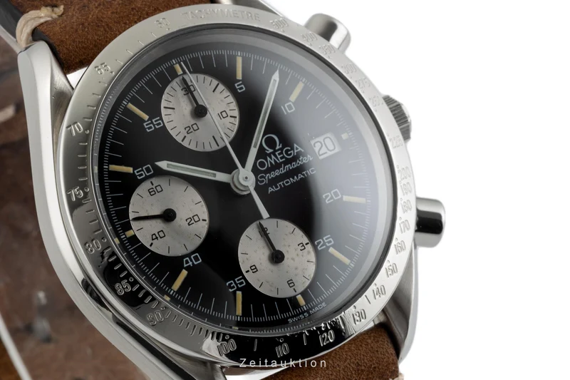 Omega Speedmaster chronograph steel automatic men's watch 175.0043, 375.0043, 3511.50.00 LP: 5600EUR [2302051]
