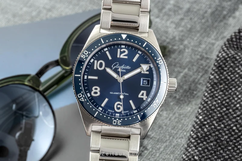 Glashütte SeaQ steel automatic men's watch 139-11-09-81-70 LP: 11100EUR [2300595]