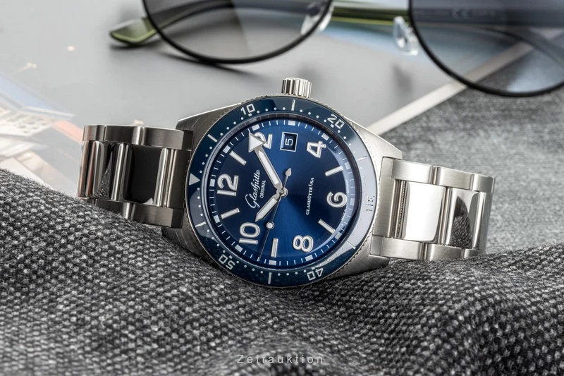 Glashütte SeaQ steel automatic men's watch 139-11-09-81-70 LP: 11100EUR [2300595]