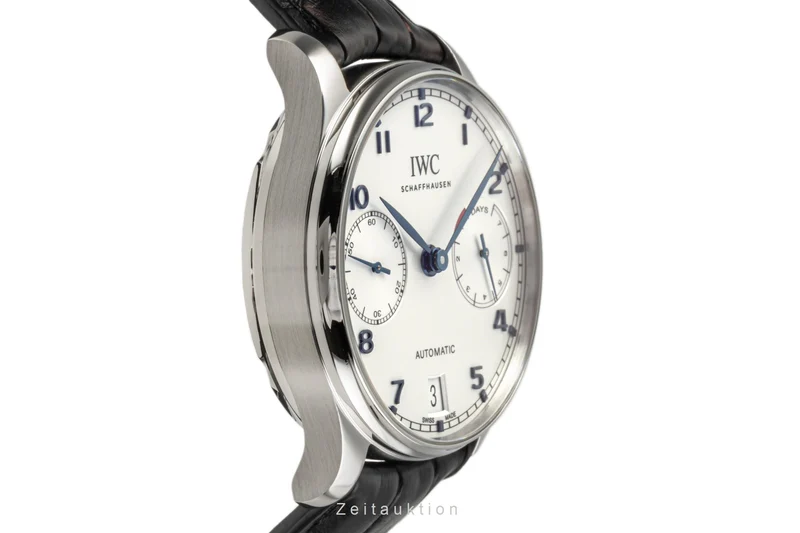 IWC Portugieser steel automatic men's watch IW500705 LP: 12800EUR [2300558]