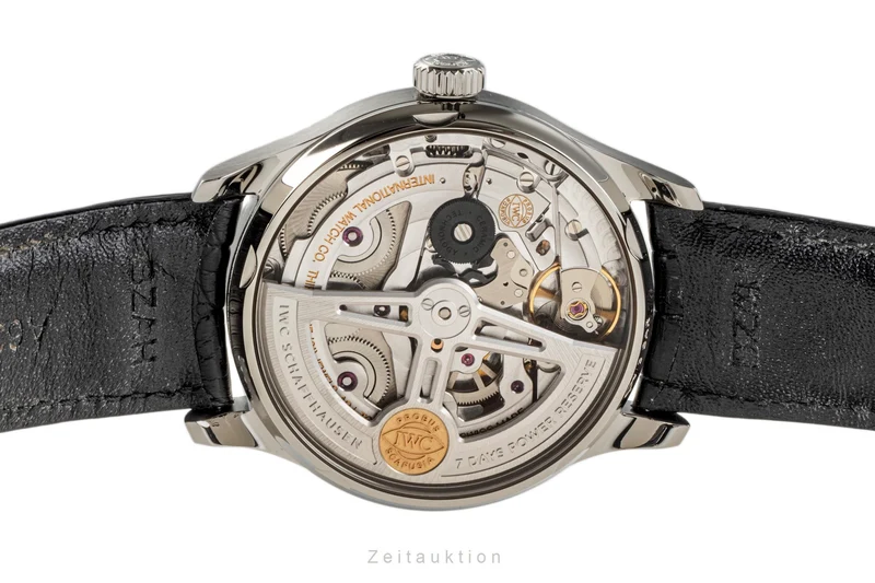 IWC Portugieser steel automatic men's watch IW500705 LP: 12800EUR [2300558]