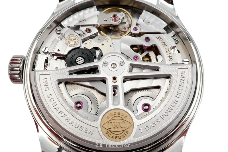 IWC Portugieser steel automatic men's watch IW500705 LP: 12800EUR [2300558]