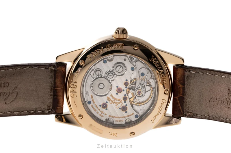 Glashütte 1845 18 ct gold manual winding men's watch 1-49-02-02-02-04 [2300514]