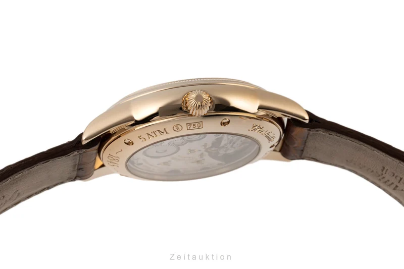 Glashütte 1845 18 ct gold manual winding men's watch 1-49-02-02-02-04 [2300514]