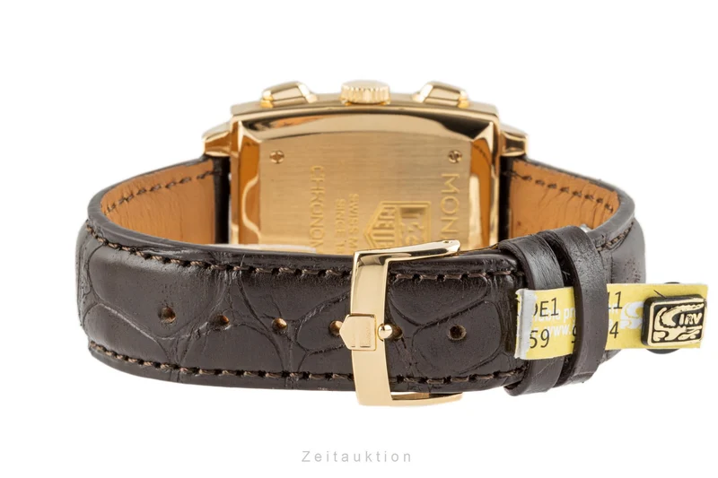 Tag Heuer Monaco chronograph 18 ct gold automatic men's watch CW5140 [2300486]