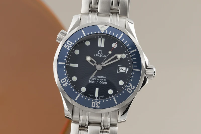 Omega Seamaster steel quartz men's watch 2561.80.00, 196.1522 [2300453]