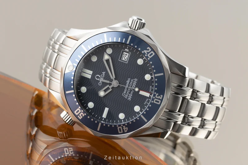 Omega Seamaster steel quartz men's watch 2561.80.00, 196.1522 [2300453]