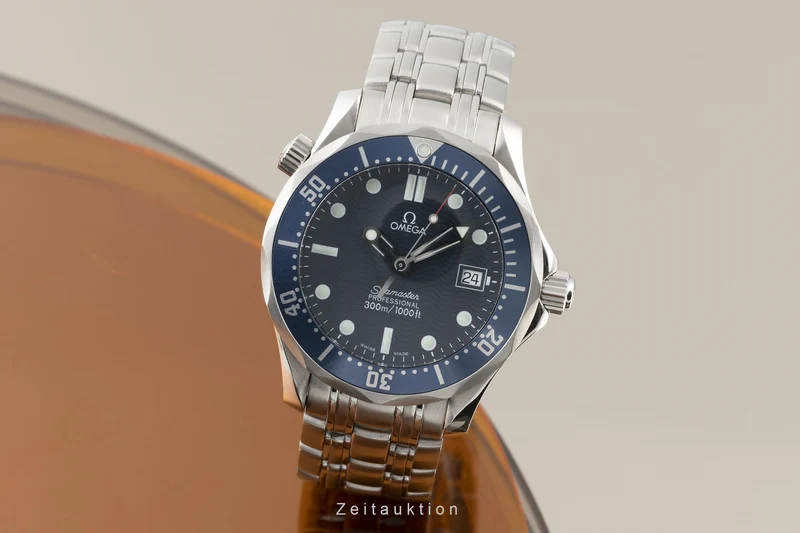 Omega Seamaster steel quartz men's watch 2561.80.00, 196.1522 [2300453]