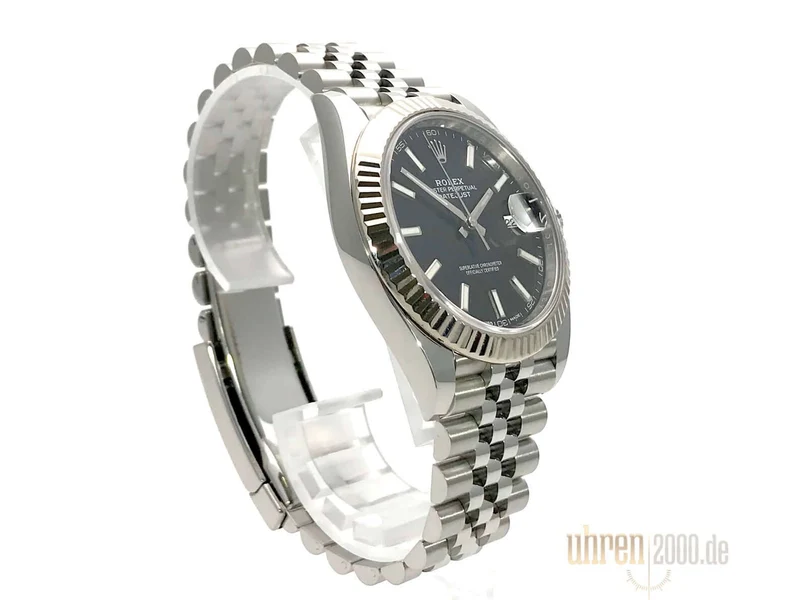 Rolex Datejust 41 Edelstahl Weißgold 126334 Schwarz Jubile-Band 2018