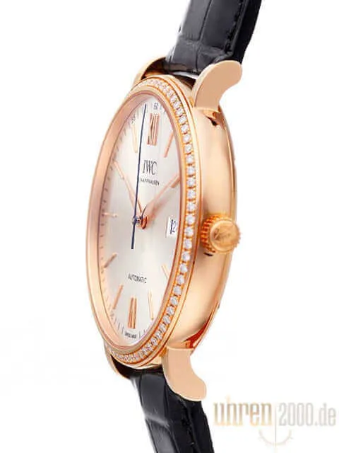 IWC Portofino Automatic Rotgold Diamant IW356515