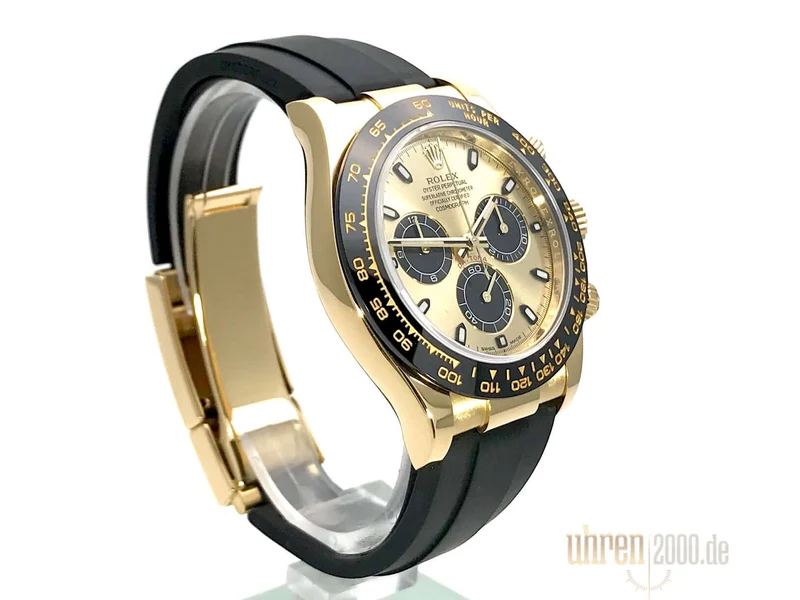Rolex Daytona 116518LN Gelbgold Oysterflex aus 2018