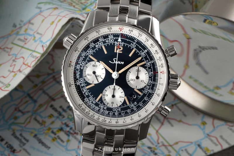 Sinn 903 St chronograph steel automatic men's watch 903.045 LP: 3390EUR [2300088]