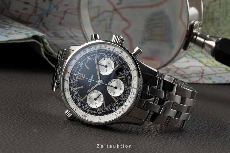 Sinn 903 St chronograph steel automatic men's watch 903.045 LP: 3390EUR [2300088]