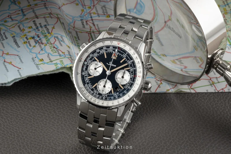 Sinn 903 St chronograph steel automatic men's watch 903.045 LP: 3390EUR [2300088]