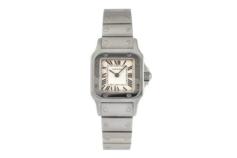 Cartier Santos steel quartz women's watch 1565 LP: 3700EUR [2300082]