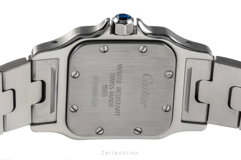 Cartier Santos steel quartz women's watch 1565 LP: 3700EUR [2300082]