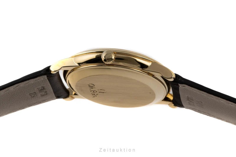 Omega De Ville 18 ct gold automatic men's watch 166.1050,168.1050, 366.1050, 4600.11.02 LP: 13400EUR [2300073]