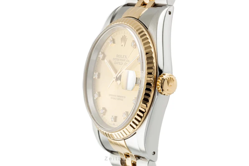 Rolex Datejust steel / gold automatic men's watch 16233 LP: 14400EUR [2300063]