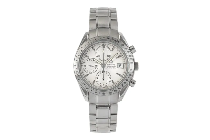 Omega Speedmaster chronograph steel automatic men's watch 178.0055, 3211.30.00 LP: 5900EUR [2300040]