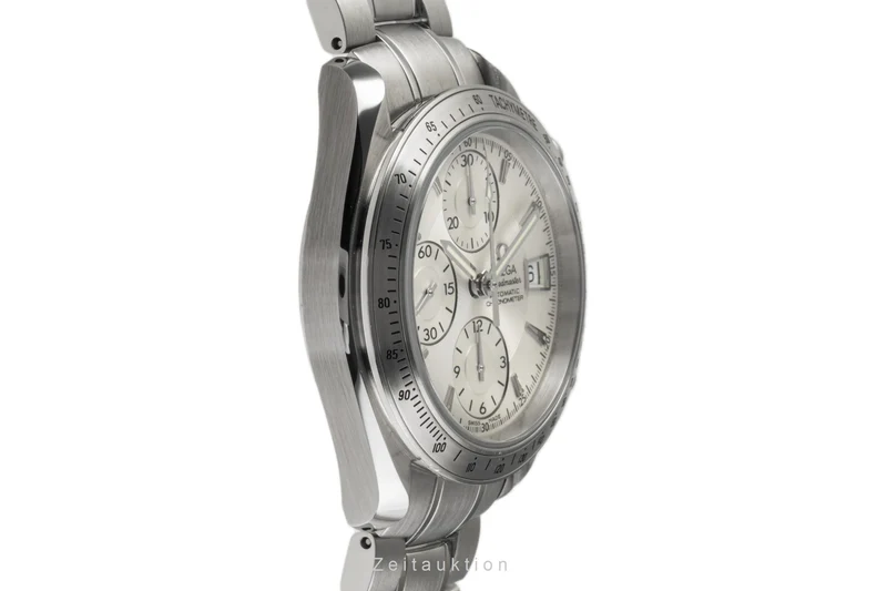 Omega Speedmaster chronograph steel automatic men's watch 178.0055, 3211.30.00 LP: 5900EUR [2300040]