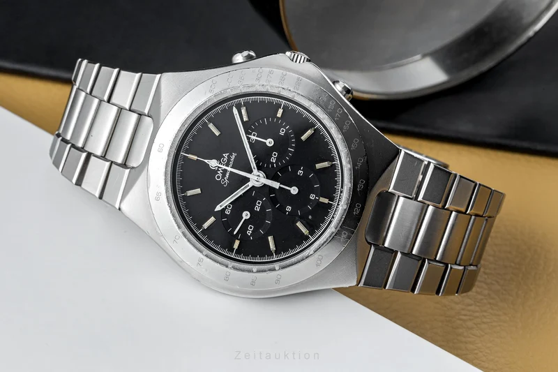 Omega Speedmaster chronograph steel manual winding men's watch 145.0040, 345.0803 [2303045]