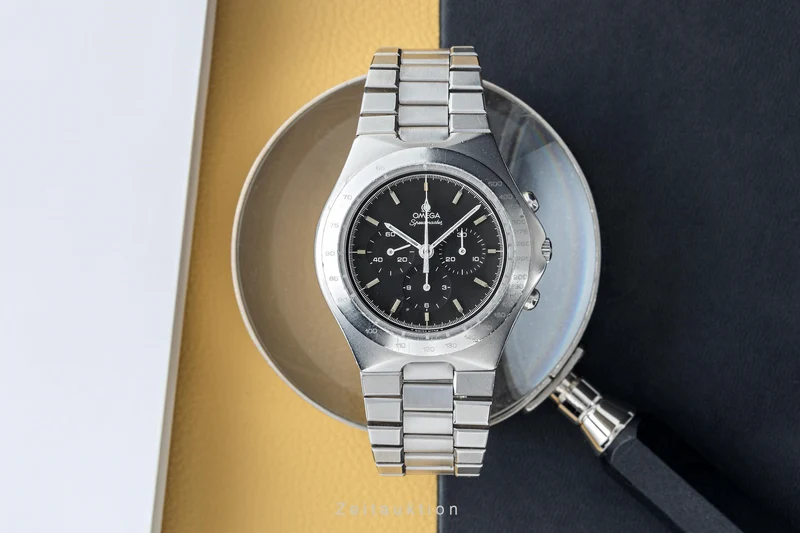 Omega Speedmaster chronograph steel manual winding men's watch 145.0040, 345.0803 [2303045]