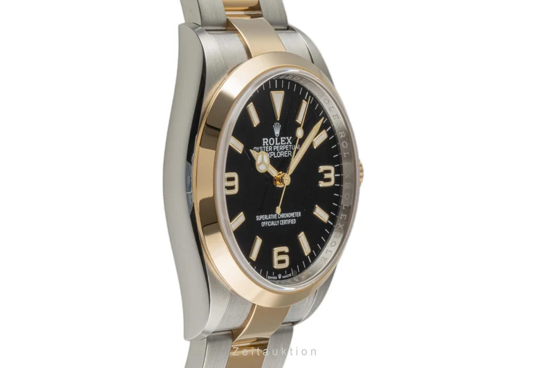 Rolex Explorer steel / gold automatic men's watch 124273 LP: 11550EUR [2303033]