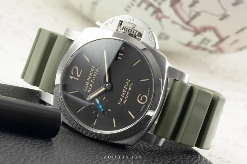 Panerai Luminor Marina steel automatic men's watch PAM01392 LP: 8500EUR [2303022]
