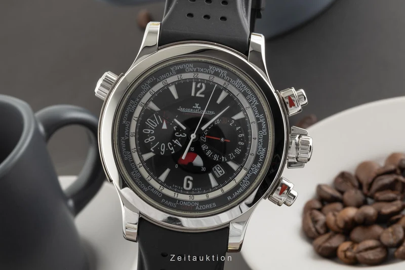 Jaeger LeCoultre Master Compressor chronograph steel / titanium automatic men's watch 150.8.22 [2301864]